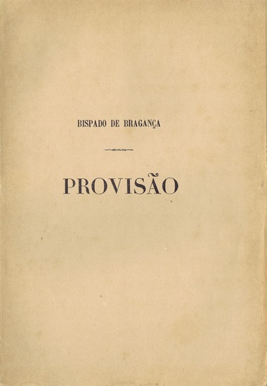 Proviso [sobre a bula de cruzada e a dispensa de abstinncia de carne na quaresma de 1889]